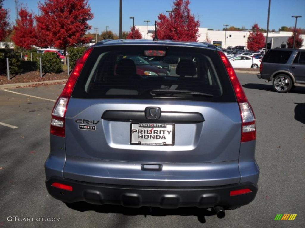 2007 CR-V LX - Glacier Blue Metallic / Gray photo #3