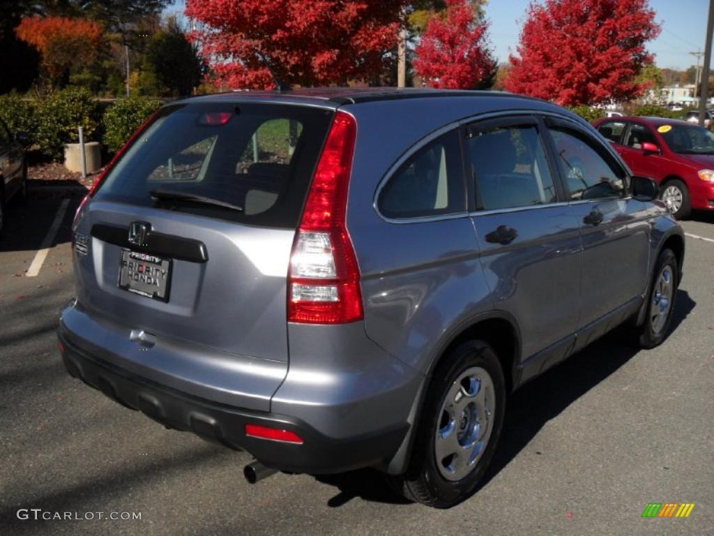 2007 CR-V LX - Glacier Blue Metallic / Gray photo #4
