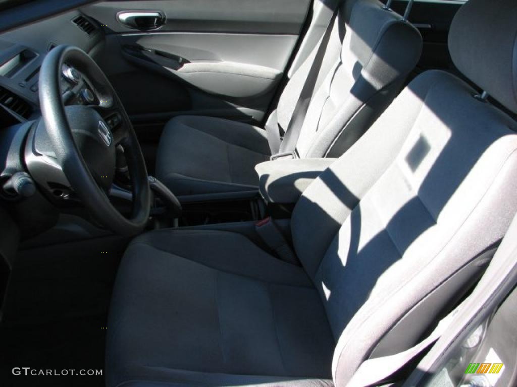 Gray Interior 2008 Honda Civic LX Sedan Photo #39945778
