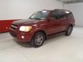 2006 Salsa Red Pearl Toyota Sequoia Limited  photo #8