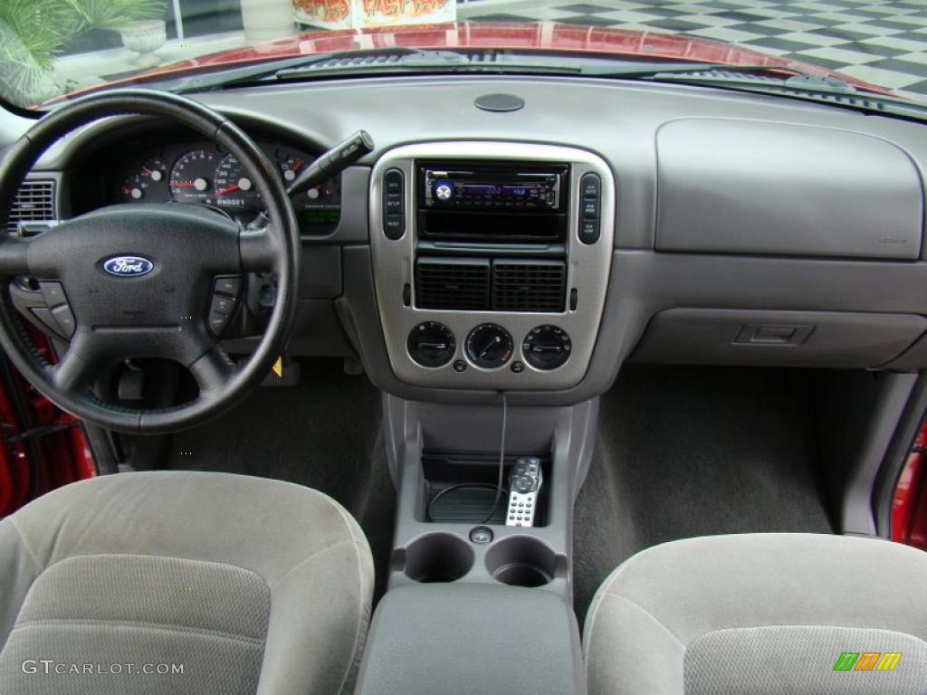 2005 Explorer XLT 4x4 - Redfire Metallic / Graphite photo #18