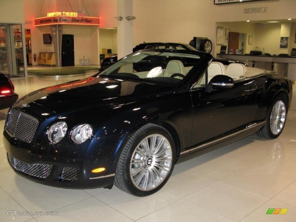 Dark Sapphire 2011 Bentley Continental GTC Speed Exterior Photo #39947174