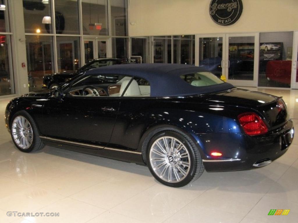 Dark Sapphire 2011 Bentley Continental GTC Speed Exterior Photo #39947190