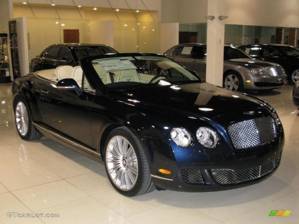 Dark Sapphire 2011 Bentley Continental GTC Speed Exterior Photo #39947206