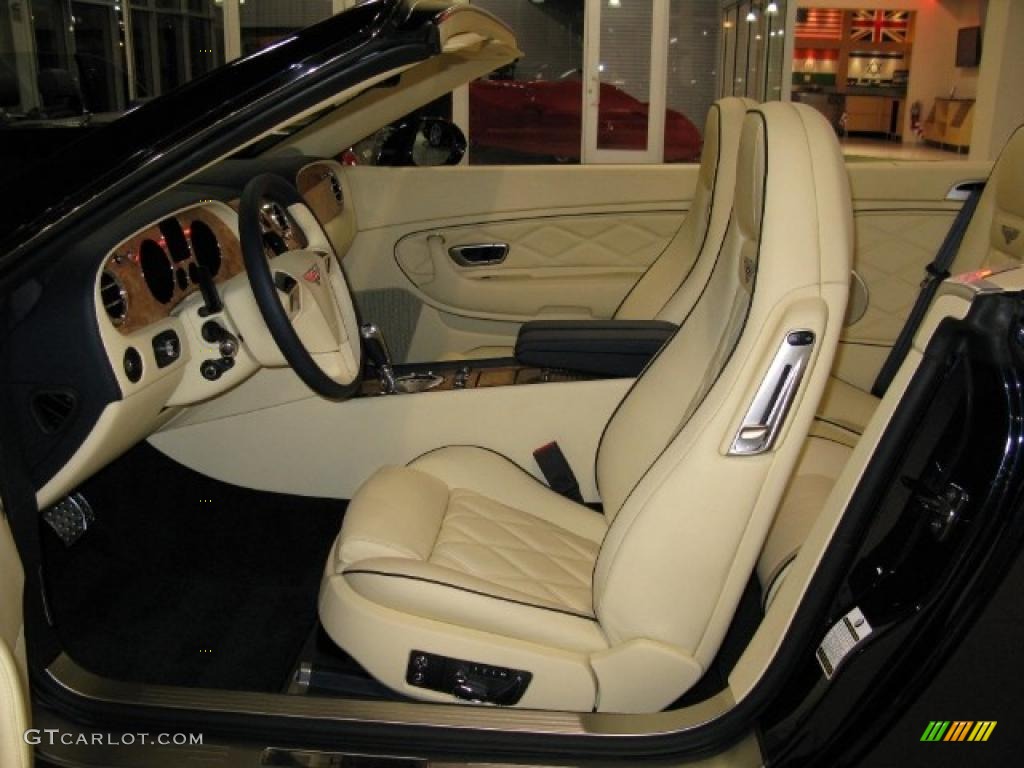 Magnolia/Imperial Blue Interior 2011 Bentley Continental GTC Speed Photo #39947254
