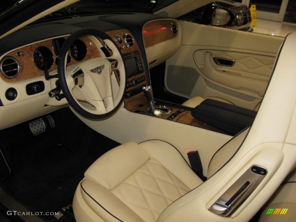 Magnolia/Imperial Blue Interior 2011 Bentley Continental GTC Speed Photo #39947270