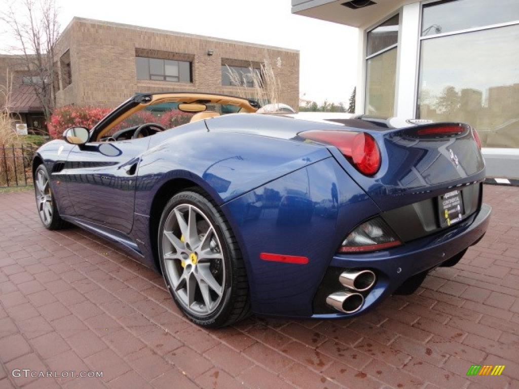 Tour de France Blue 2011 Ferrari California Standard California Model Exterior Photo #39947566