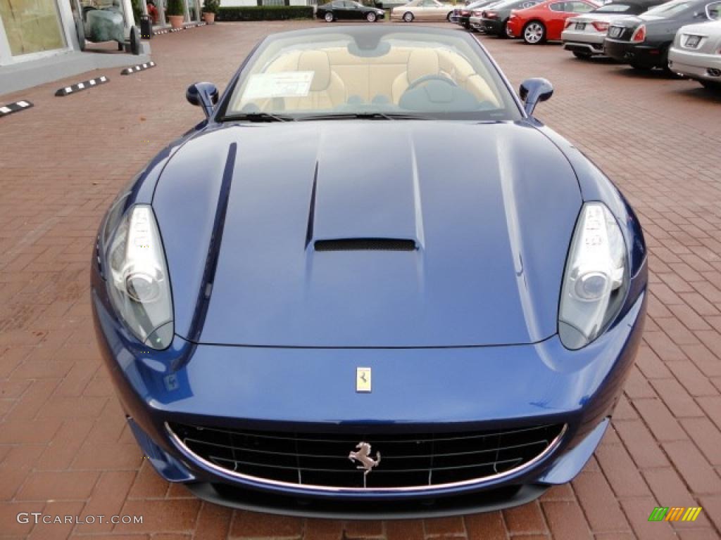 Tour de France Blue 2011 Ferrari California Standard California Model Exterior Photo #39947622