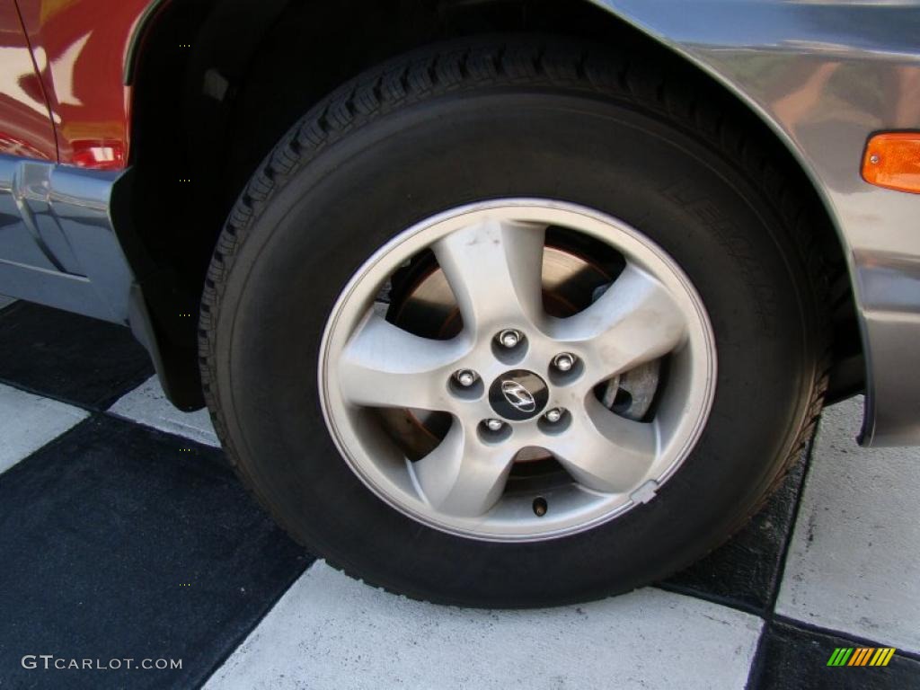 2005 Hyundai Santa Fe LX 3.5 Wheel Photo #39947654