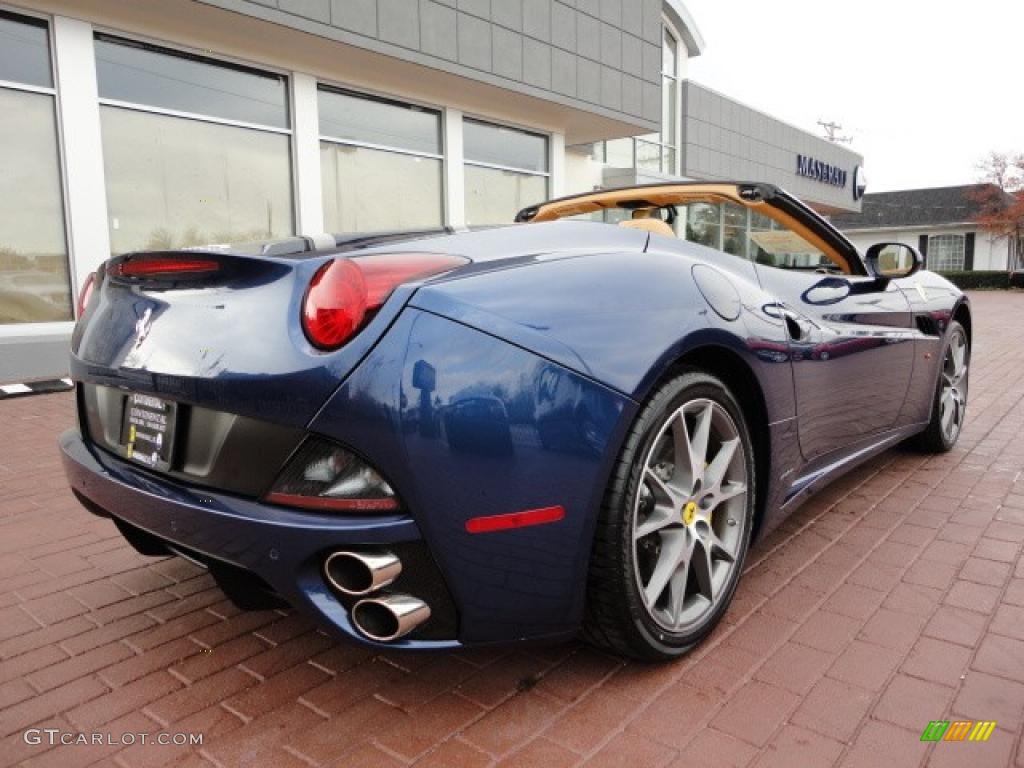 Tour de France Blue 2011 Ferrari California Standard California Model Exterior Photo #39947730