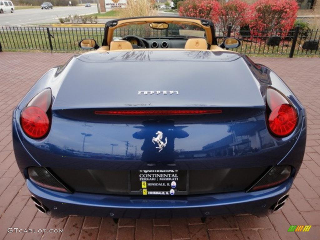 Tour de France Blue 2011 Ferrari California Standard California Model Exterior Photo #39947746