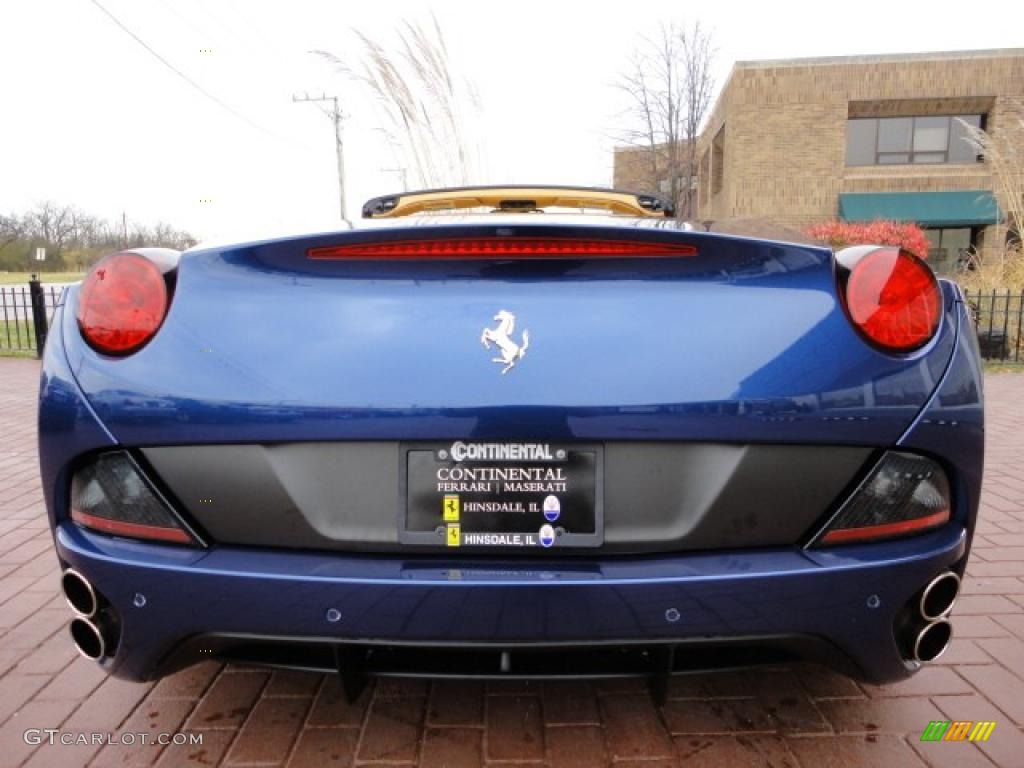 Tour de France Blue 2011 Ferrari California Standard California Model Exterior Photo #39947762