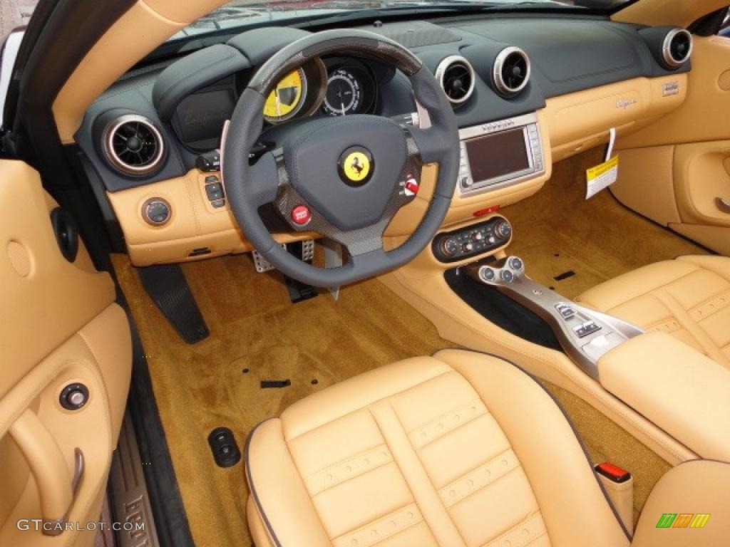 Beige Interior 2011 Ferrari California Standard California
