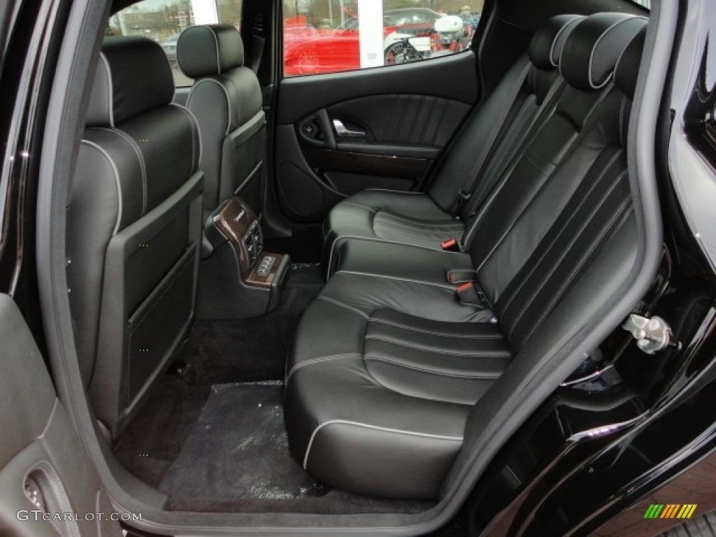 Nero Interior 2011 Maserati Quattroporte S Photo #39948930