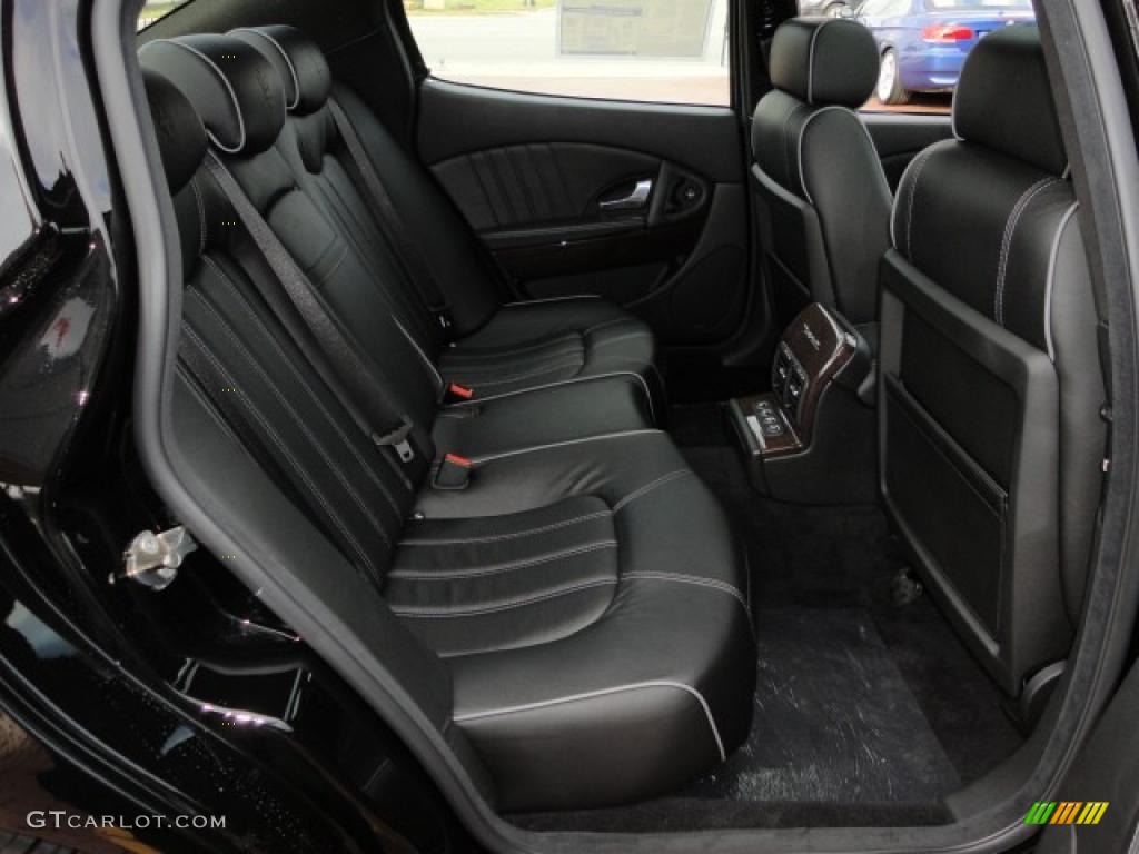 Nero Interior 2011 Maserati Quattroporte S Photo #39948946