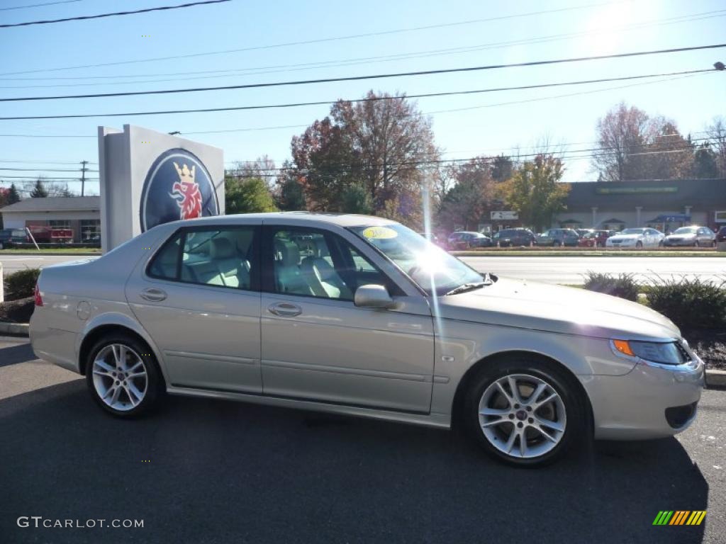 2007 9-5 2.3T Sedan - Parchment Silver Metallic / Parchment photo #3