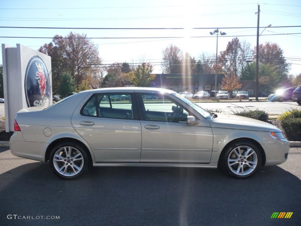 2007 9-5 2.3T Sedan - Parchment Silver Metallic / Parchment photo #4