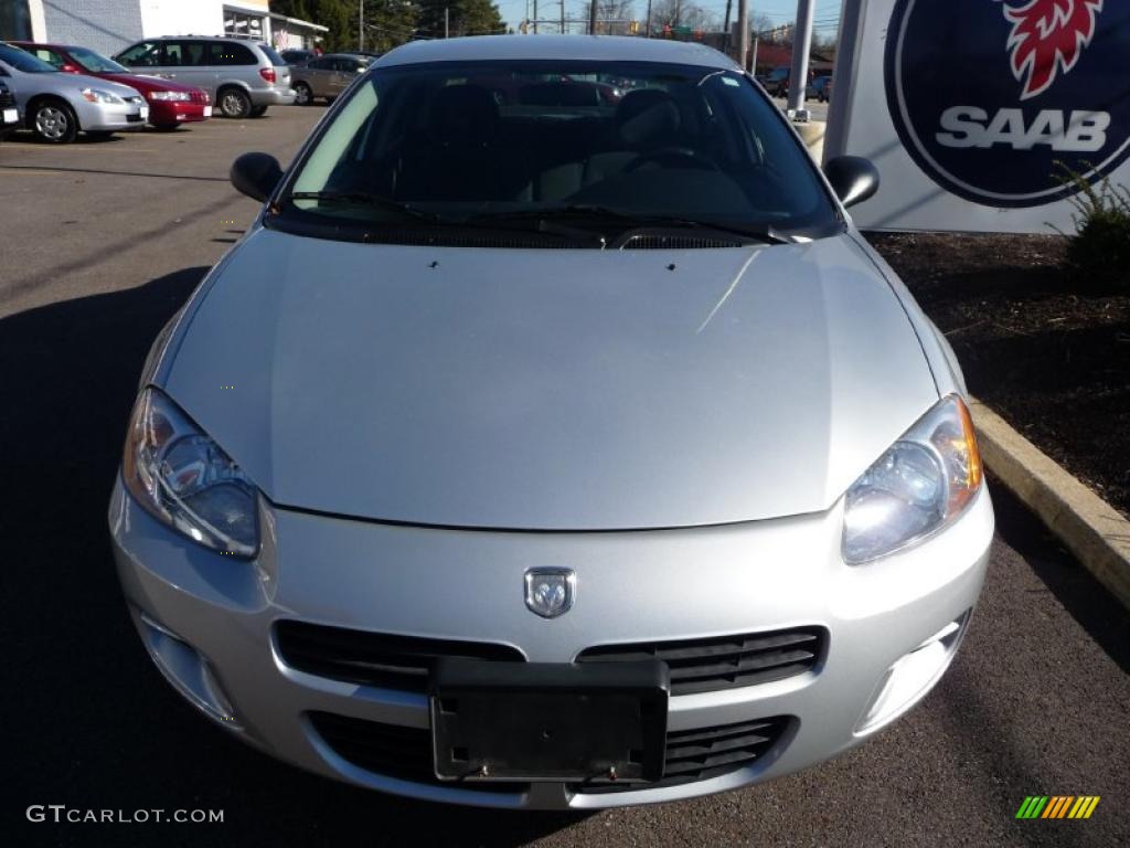 2003 Stratus SXT Sedan - Bright Silver Metallic / Dark Slate Gray photo #2