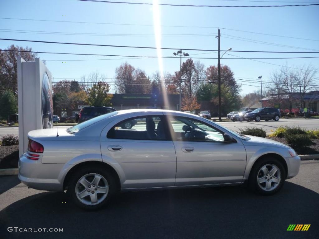 2003 Stratus SXT Sedan - Bright Silver Metallic / Dark Slate Gray photo #5