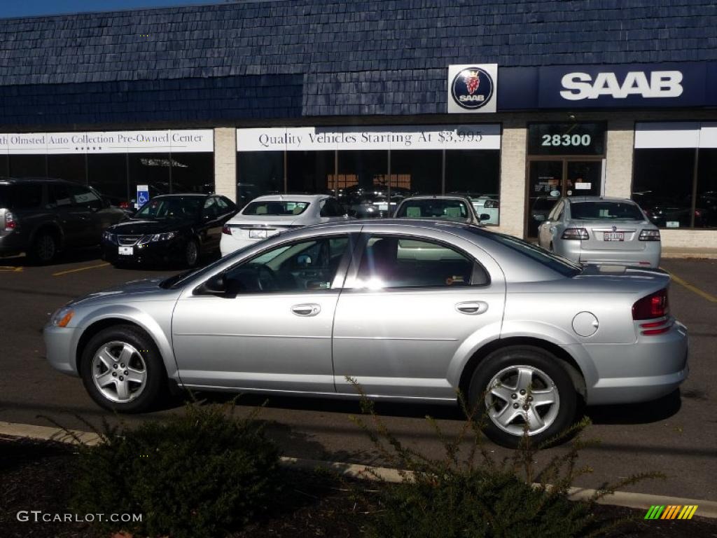 2003 Stratus SXT Sedan - Bright Silver Metallic / Dark Slate Gray photo #7