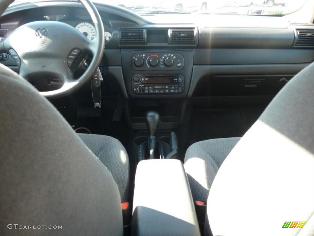 2003 Stratus SXT Sedan - Bright Silver Metallic / Dark Slate Gray photo #13