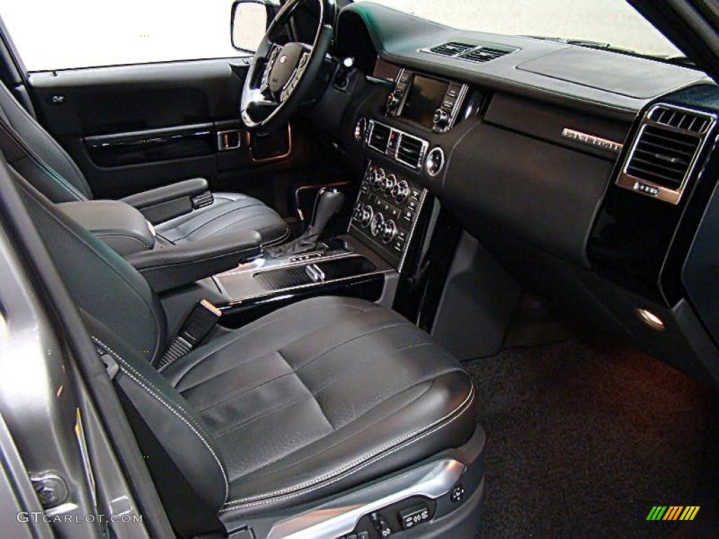 Jet Black/Ivory White Interior 2010 Land Rover Range Rover Supercharged Autobiography Photo #39950718