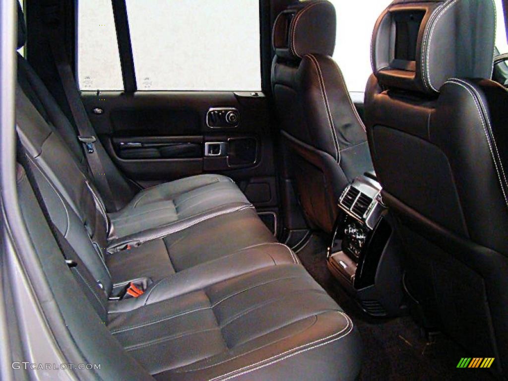 Jet Black/Ivory White Interior 2010 Land Rover Range Rover Supercharged Autobiography Photo #39950738