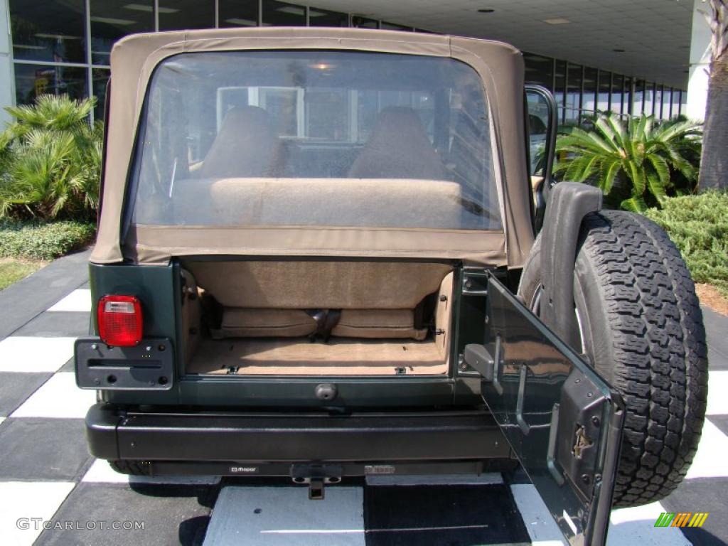 2002 Jeep Wrangler Sport 4x4 Trunk Photos