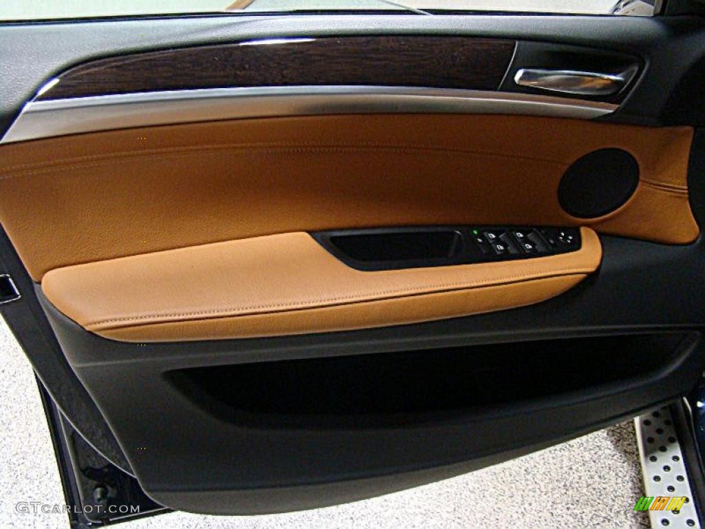 2011 BMW X6 xDrive35i Saddle Brown Door Panel Photo #39952102