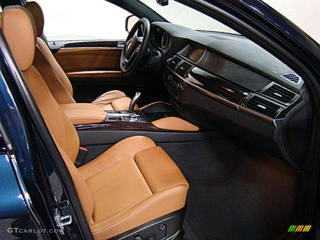 2011 BMW X6 xDrive35i Saddle Brown Dashboard Photo #39952202