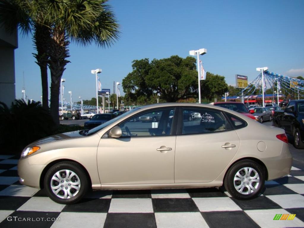 2010 Elantra GLS - Laguna Sand / Beige photo #2