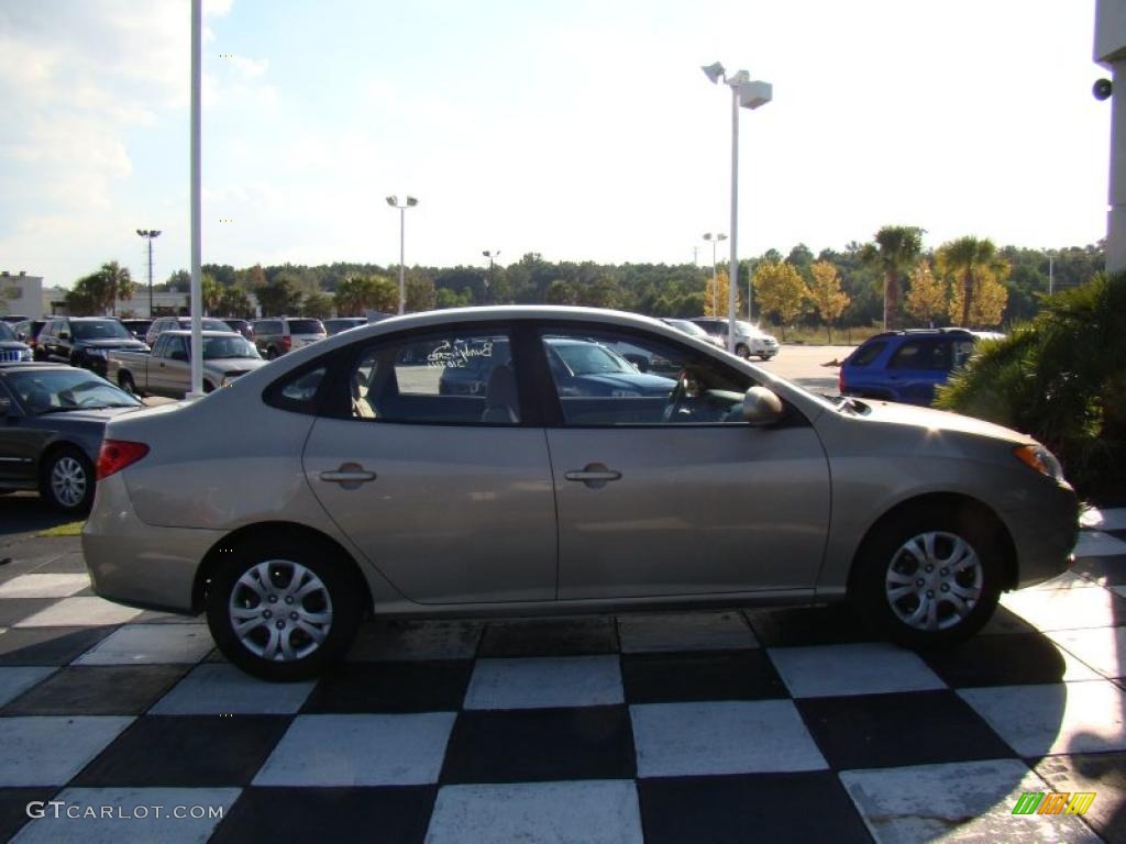 2010 Elantra GLS - Laguna Sand / Beige photo #6