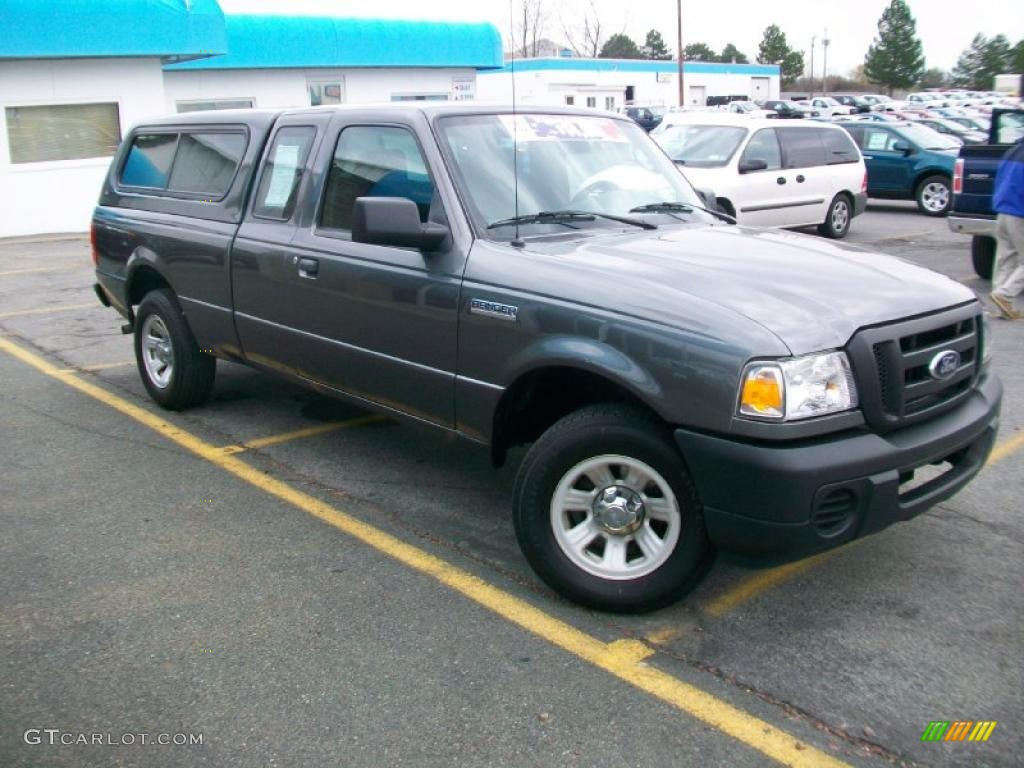 Dark Shadow Grey Metallic 2008 Ford Ranger XL SuperCab Exterior Photo #39952346