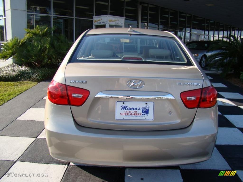 2010 Elantra GLS - Laguna Sand / Beige photo #8