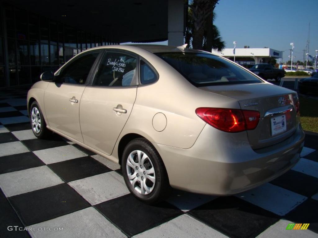 2010 Elantra GLS - Laguna Sand / Beige photo #9