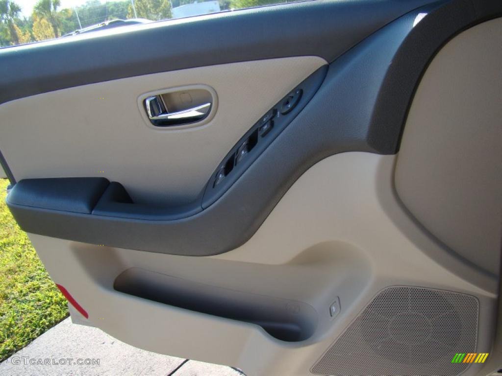 2010 Elantra GLS - Laguna Sand / Beige photo #18