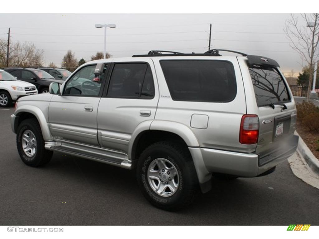 1999 4Runner Limited 4x4 - Millennium Silver Metallic / Oak photo #5