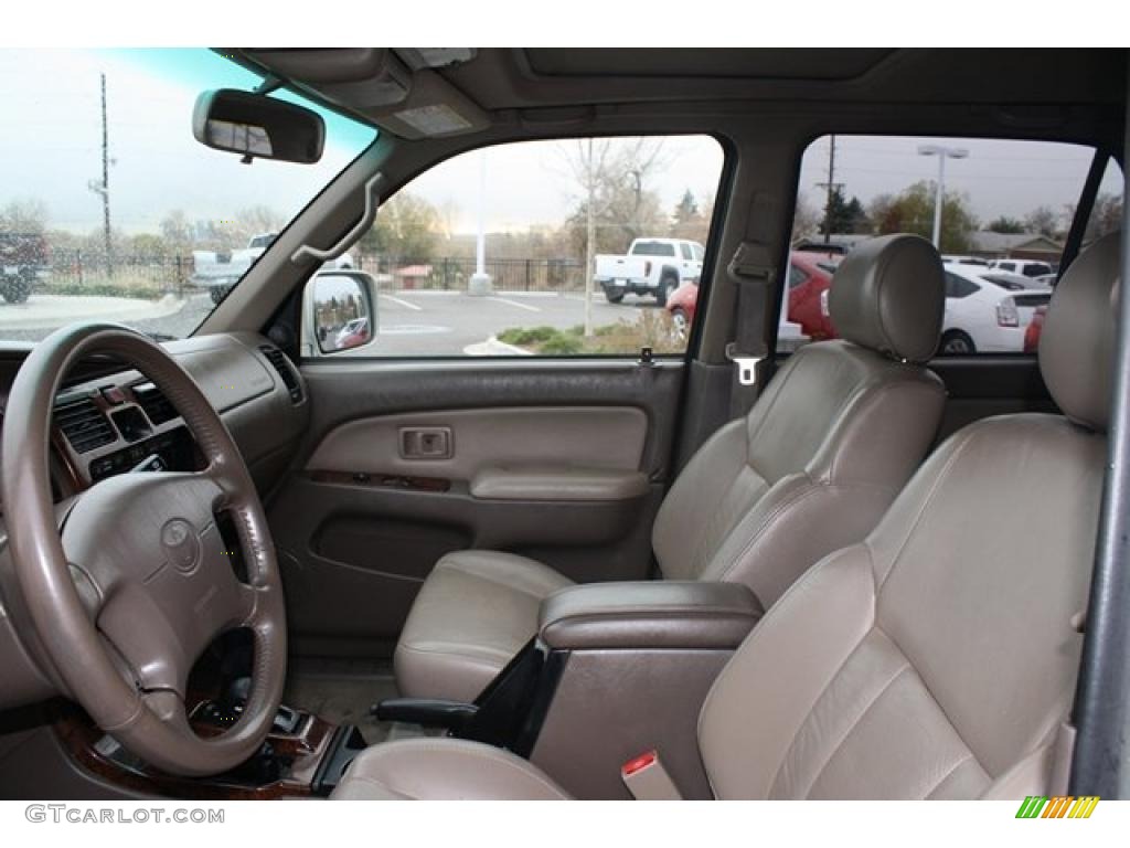 1999 4Runner Limited 4x4 - Millennium Silver Metallic / Oak photo #10