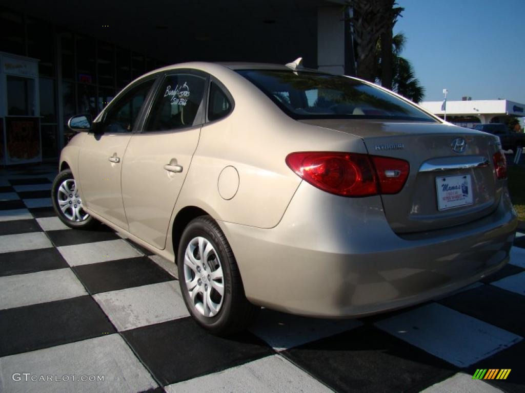 2010 Elantra GLS - Laguna Sand / Beige photo #30