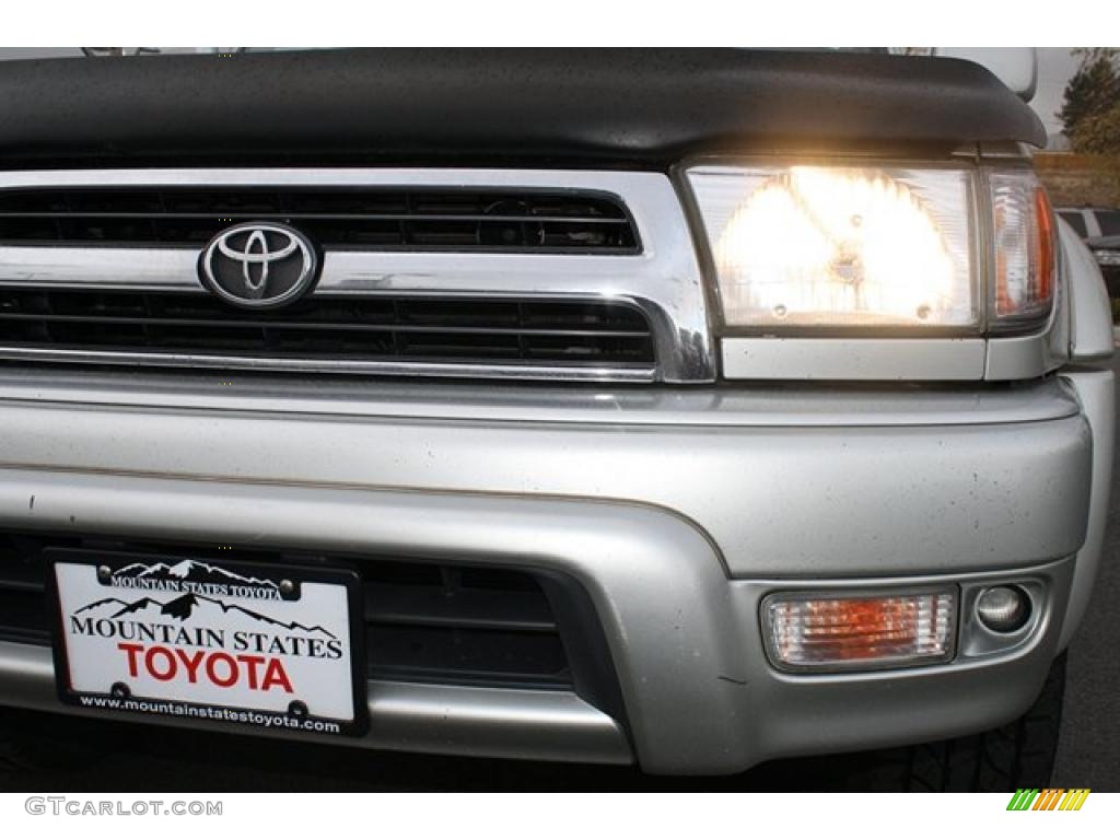 1999 4Runner Limited 4x4 - Millennium Silver Metallic / Oak photo #33