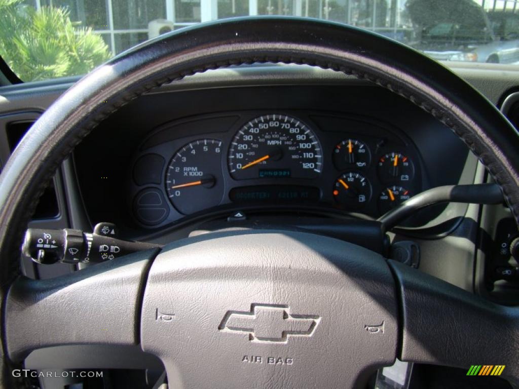 2005 Chevrolet Silverado 1500 LS Regular Cab Gauges Photo #39953686