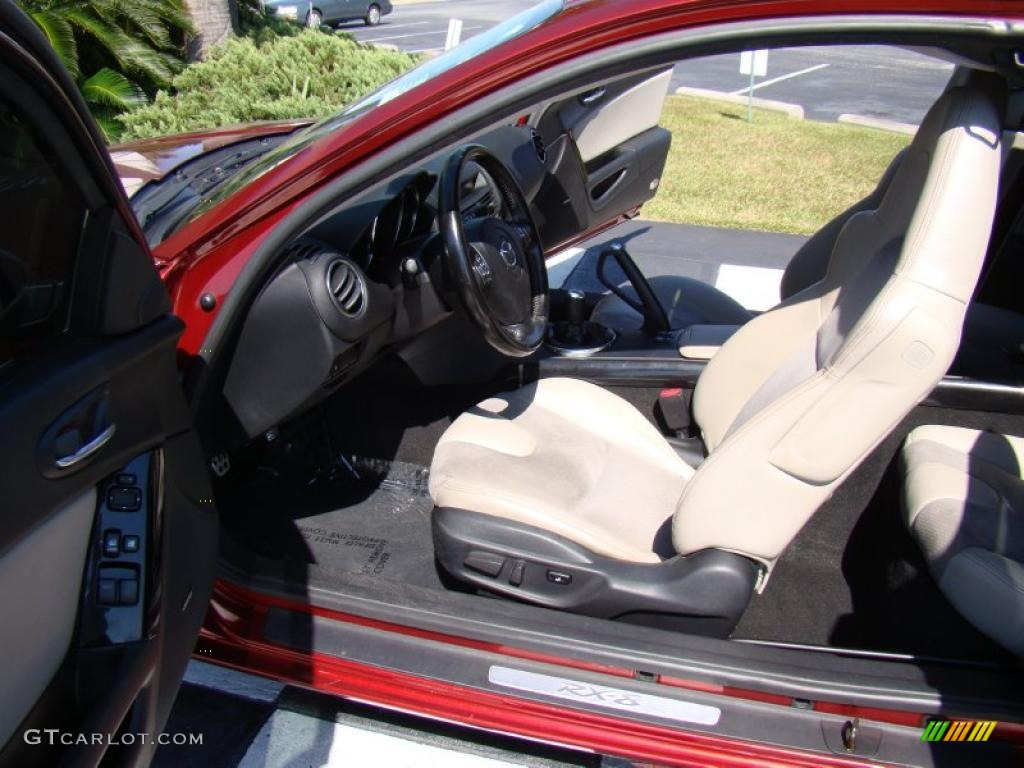 2006 RX-8  - Copper Red Mica / Sand photo #11