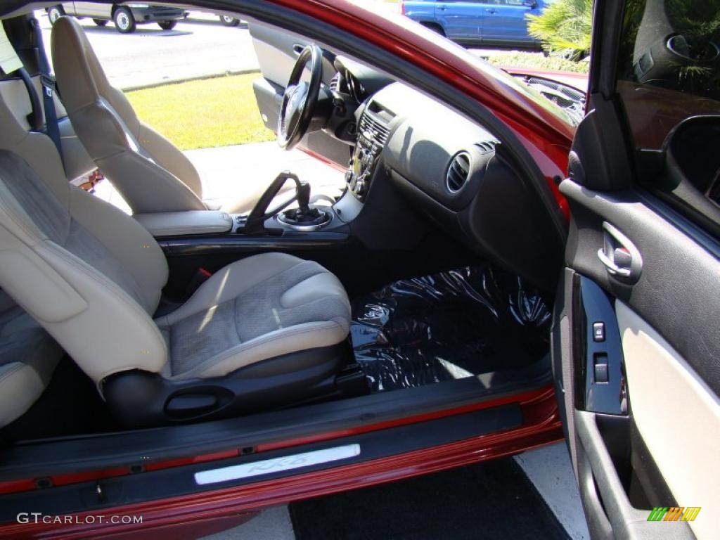 2006 RX-8  - Copper Red Mica / Sand photo #16