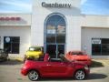 2005 Inferno Red Crystal Pearl Chrysler PT Cruiser GT Convertible  photo #1