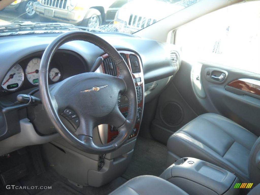 Medium Slate Gray Interior 2007 Chrysler Town & Country Limited Photo #39955674