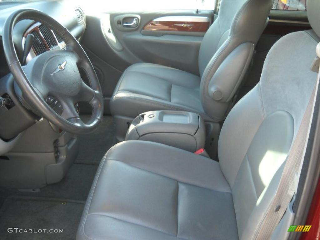 Medium Slate Gray Interior 2007 Chrysler Town & Country Limited Photo #39955690