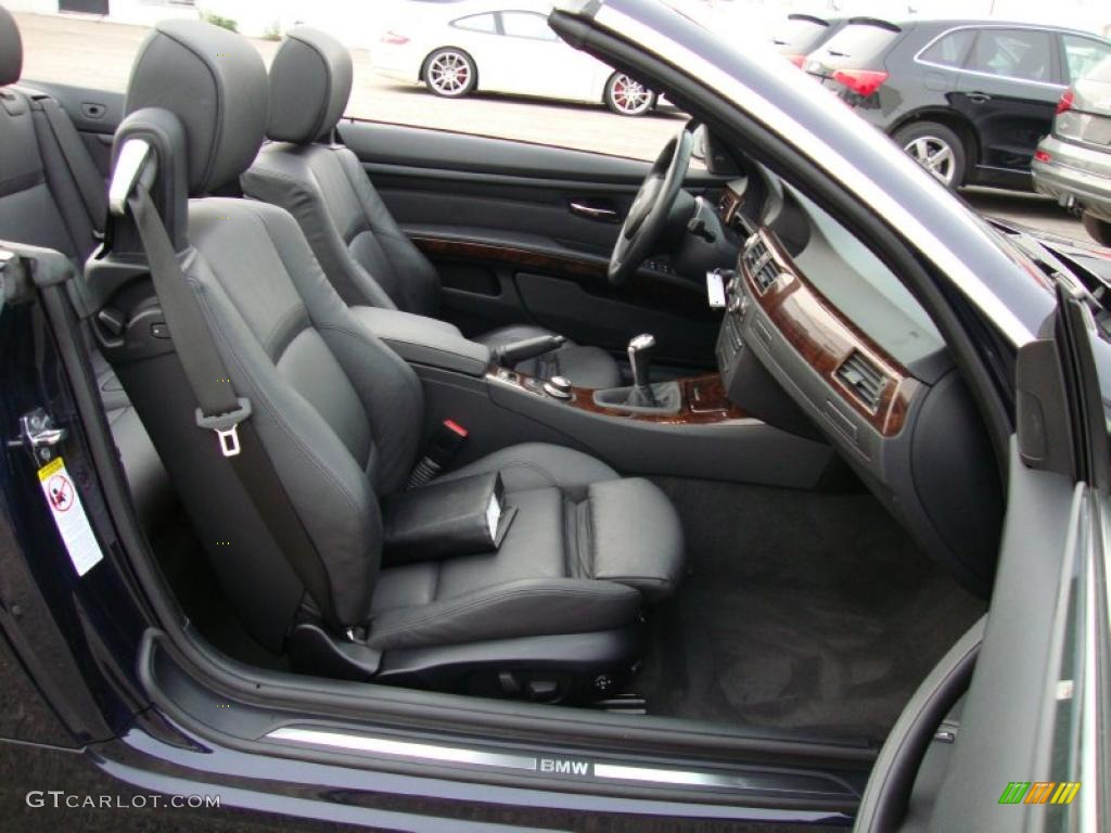 2007 3 Series 335i Convertible - Monaco Blue Metallic / Black photo #20