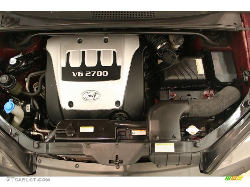 2005 Hyundai Tucson LX V6 2.7 Liter DOHC 24 Valve V6 Engine Photo #39958018