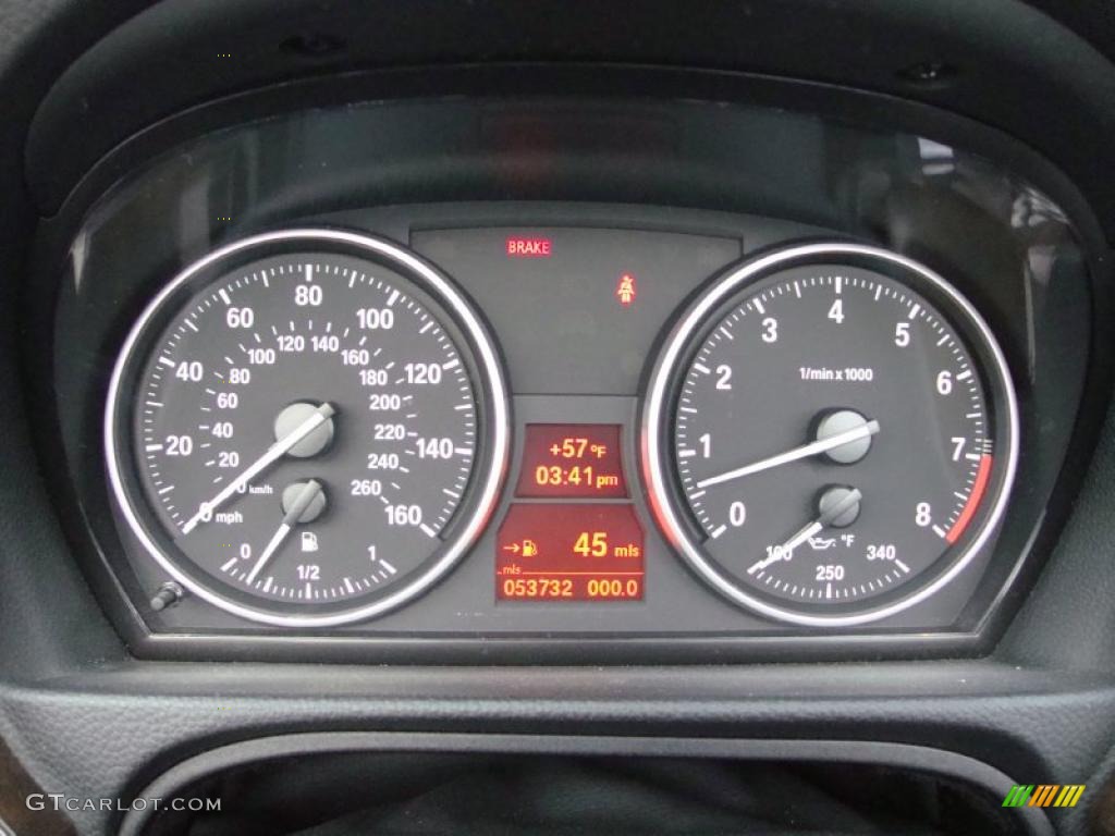 2007 3 Series 335i Convertible - Monaco Blue Metallic / Black photo #43