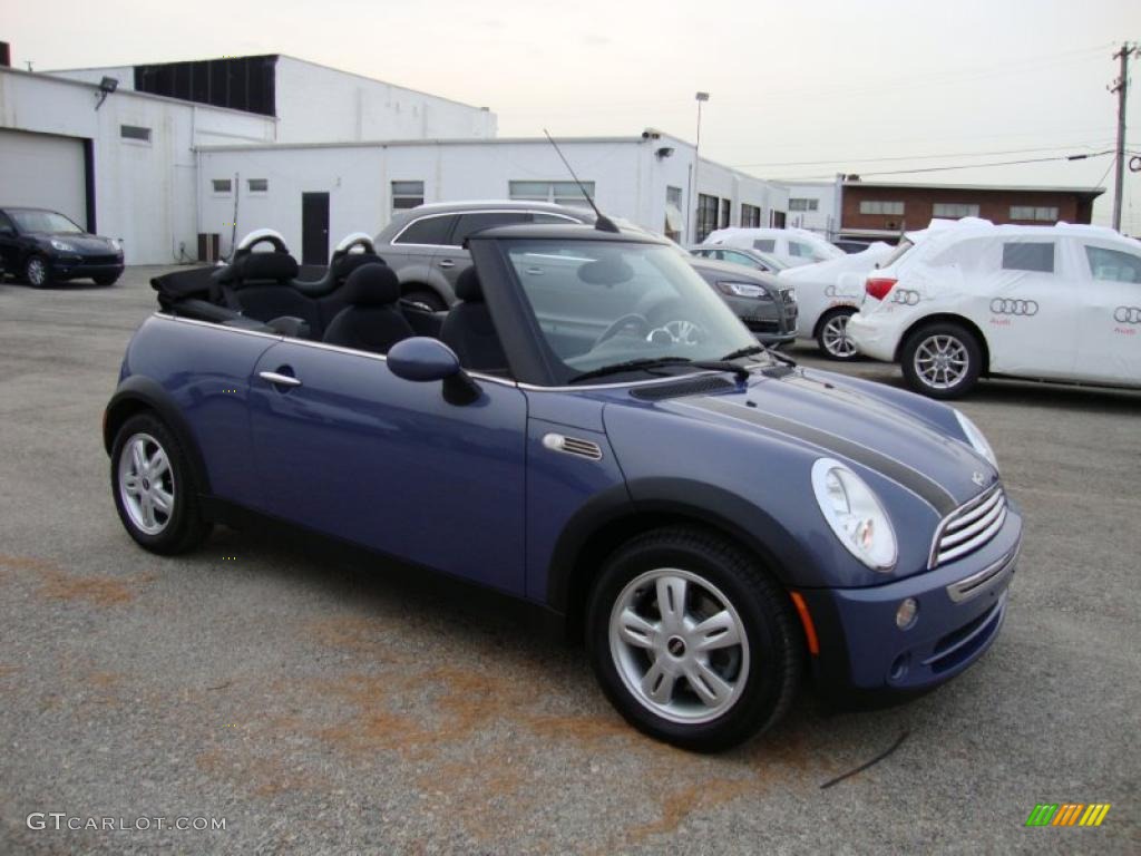 Cool Blue Metallic 2005 Mini Cooper Convertible Exterior Photo #39958554